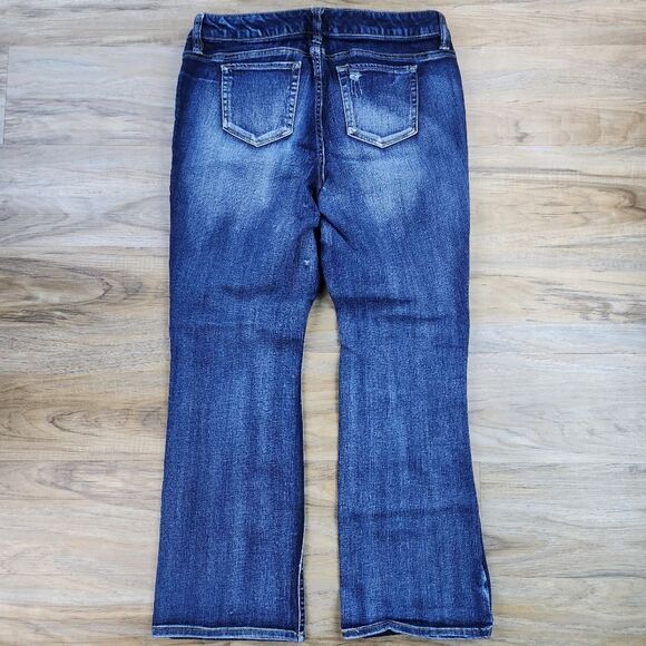 💇♀️Torrid Blue Denim Lightly Distressed Jeans Size 16 - Picture 4 of 11